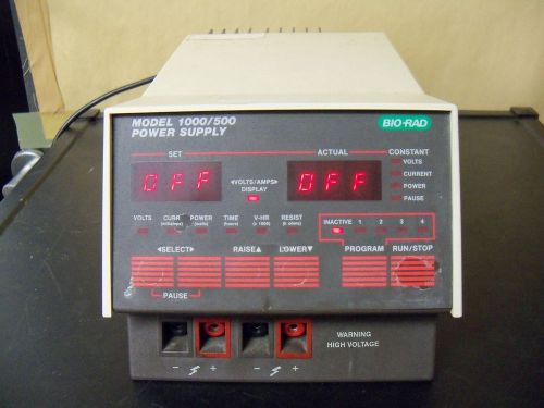 Bio-Rad Model 1000/500 Electrophoresis Power Supply
