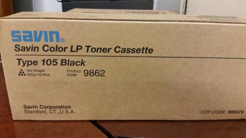 Savin Color Toner LP Cassette Type 105 Black Product code 9862