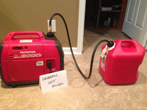 Extended fuel kit w/ 5 gallon tank for honda generator for sale