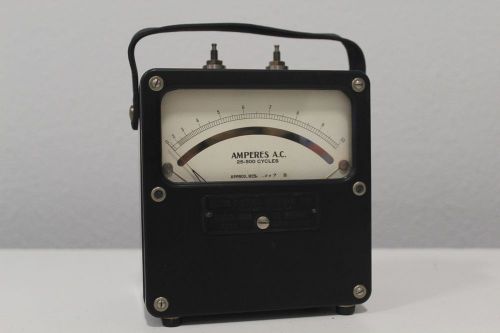 Weston Instrument Company A.C. Milliamperes A.C. Meter Model 433 25-500 Cycles