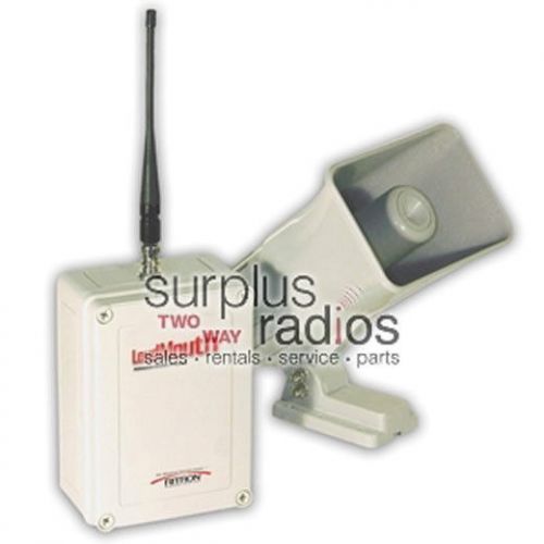 Ritron LoudMouth Wireless PA System works w/ Icom Kenwood Motorola radios CP200