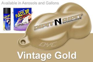 Performix Plasti Dip 4 Pack Spray Cans Matte Vintage Gold Plasti Dip Rubber Dip