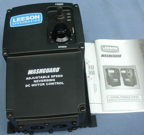 Leeson DC Motor Control # 174107.00  NEMA 4X - 90/180V DC 1/8HP to 2HP Reversing