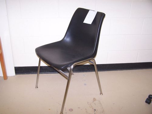 &#034;USED&#034; LOT OF 21 -CORCRAFT  STACKING CHAIR - PLASTIC BACK/SEAT-PICK UP ONLY