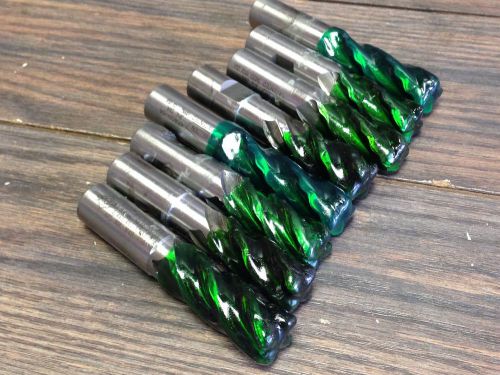 LOT OF PCT &amp; OTHER ASSORTED HSS WAVE CUT END MILLS .65 &#034;