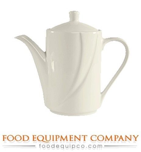 Tuxton ASU-102 Coffee Pot 21 oz. with lid AlumaTux®© San Marino  - Case of 6