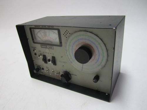 Vintage Sadelco Model 7600 Signal Level Meter Analog Meter Electrical Instrument