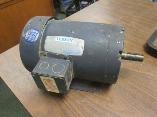 Leeson Motor 120015.00 1.5HP 1740/1440RPM F146T Frame TEFC Encl 208-230/460V