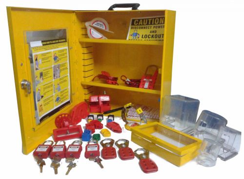 INDUSTRIAL LOCKOUT TAGOUT STATION KIT-3