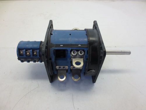 Kraus &amp; naimer c250 a 202, 240amp, 600v ac, 3 phase rotary switch for sale