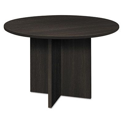Bl laminate series round conference table, 48 dia. x 29 1/2h, espresso, 1 each for sale