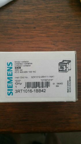 Siemens Contactor 10A 230V 3ZX1012-ORH11-1AA1 new in box ac 3 4kw 400 10e 1nc