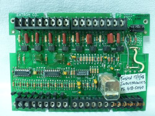 Extron M9007-07-0700 PCB Printed Circuit Board Control Card 12VDCV Refurbished