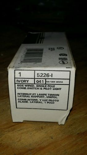 Leviton side wired single pole switch