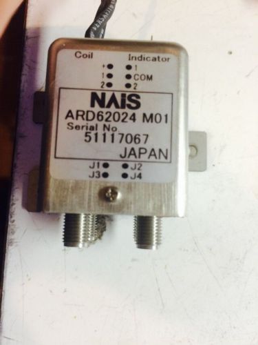 Coaxial  microwave  switch dc-26ghz , 24v  , great for lna , low loss (87222c) for sale