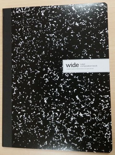 Composition Notebooks | Wide Ruled | 80 Sheets