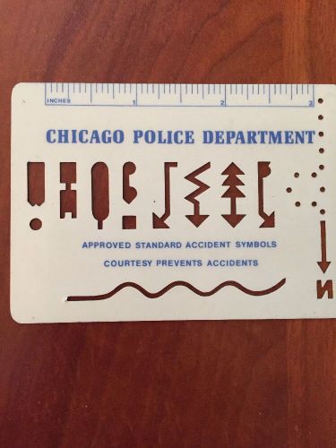 Chicago Police/ Illinois Dept. Of Transportation Traffic Crash Accident Template