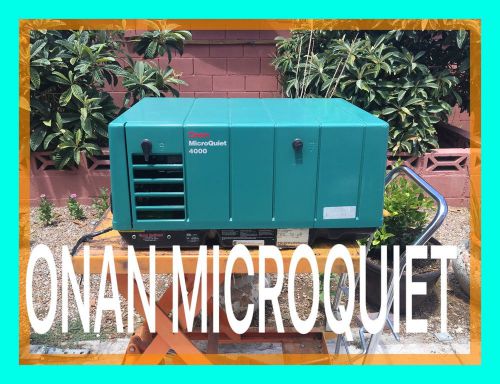 Onan generator microquiet rv motorhome generator 4000 watt for sale