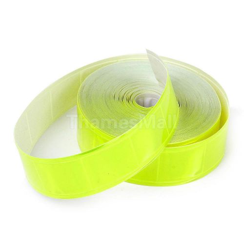 33ft Fluorescent Yellow Reflective Conspicuity Tape Safety Armband Warning
