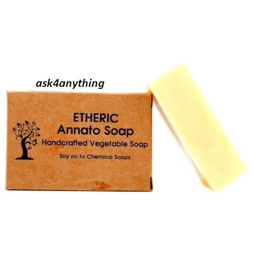 Etheric Annato Soap Natural Hand crafted 75gms Free Shipping worldwide