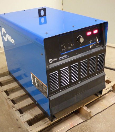 2012 Miller Deltaweld 652 CV DC Welder Power Source MIG ARC Stick