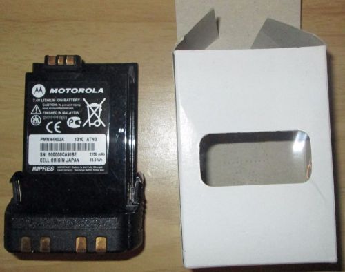 New oem motorola apx7000 apx6000 li-ion battery  2150mah (pmnn4403a) for sale