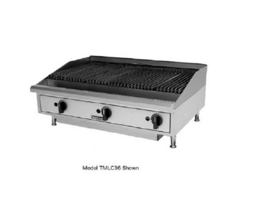 Toastmaster TMLC48, 48-Inch Countertop Lavarock Gas Charbroiler, UL