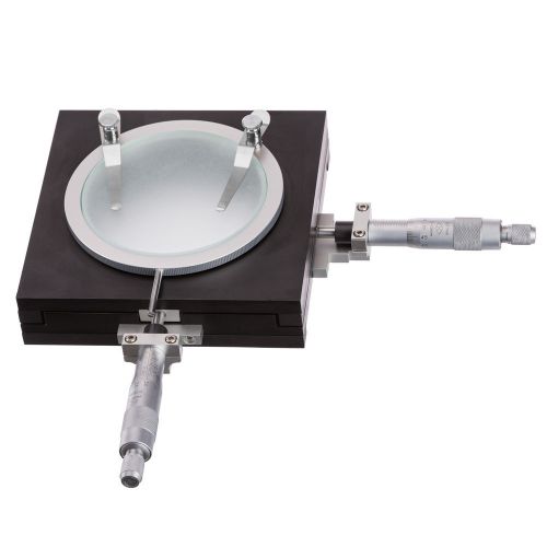 AmScope GT200 0.01mm Precise Gliding Table - Manual Stage For Microscopes