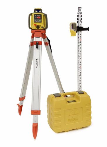 Topcon rl-h4c db rotary laser kit self leveling rotary laser 16&#039; rod, tripod for sale