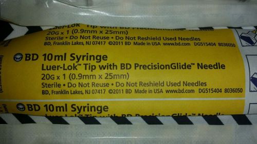 10 ml syringe with needle