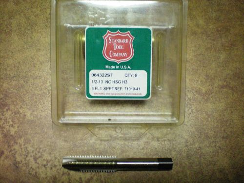 SPIRAL POINT TAPS, MADE IN USA, STANDARD TOOL CO.,1/2-13  BEST PRICE !!!!!!!!!!!