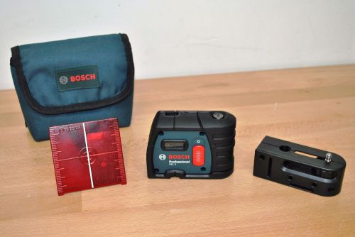 Bosch GPL5 5-Point Self-Level Leveling Alignment Plumb &amp; Square Laser Align