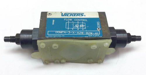 VICKERS DGMFN-3-X-A2W-B2W-41 STACK FLOW CONTROL VALVE 694414 NEW CONDITION
