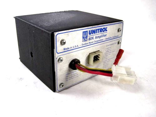 Federal signal unitrol 80k compact plug play siren pa 100w 60a emt car amplifier for sale