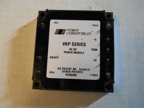 DC TO DC CONVERTER VKP60MS05B 60 IN 5 OUT @ 12 A NOS