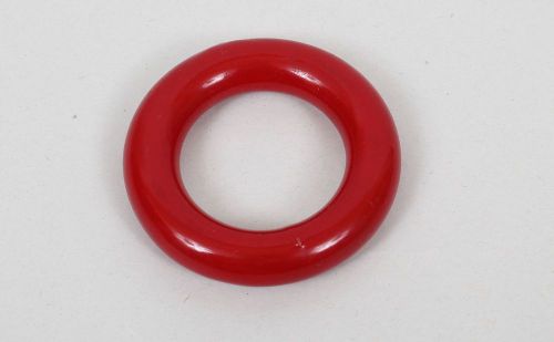 Bel-Art Red Vinyl Coated 1.75&#034; ID Lead Stabilizer Weight Closed Ring