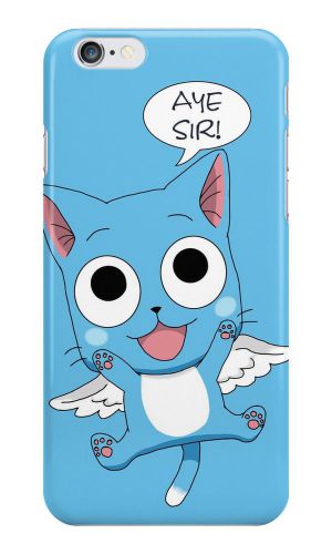 Cute Happy Fairy Tail Aye Sir Apple iPhone iPod Samsung Galaxy HTC Case