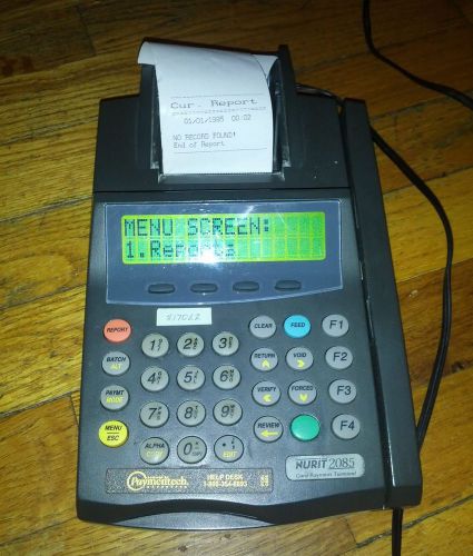 NURIT 2085 Point of Sale Credit Card Terminal Machine
