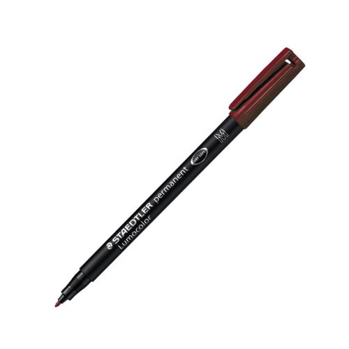 Staedtler OHP Pen 317 Red 1.0mm 10pcs