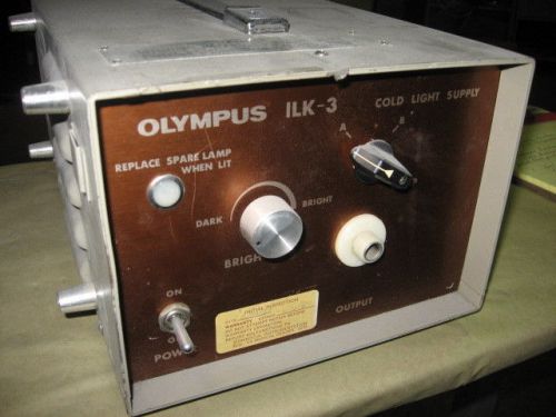 Olympus Cold Light Supply ILK-3