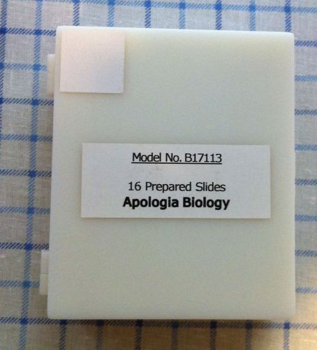 Apologia Biology Prepared Slides - Set of 16- B17113