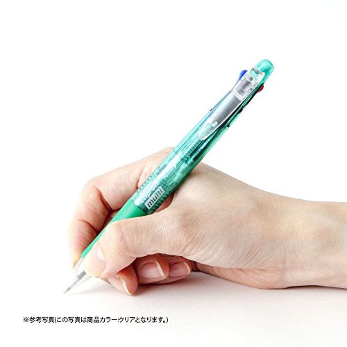 Zebra Clip-On Multifunctional Pen, Non-Color Clear Barrel (B4SA1-C) New