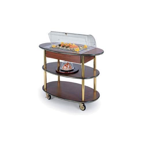 New lakeside 36306 dome display seafood cart for sale