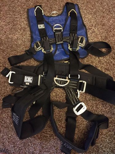 CMC ROPE RESCUE CONFINED SPACE HIGH ANGLE CLASS E THREE HARNESS EXTRA LARGE XL
