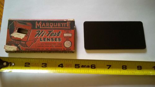Vintage Marquette Hi-Test Welding Lens Shade No. 10 NOS Glass Antique E
