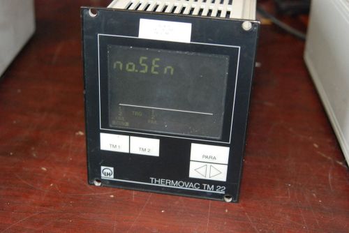 Leybold thermovac vacuum controller tm 22 tm22 for sale