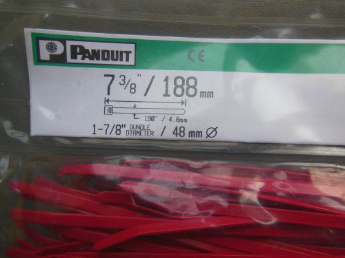 New panduit 7 3/8&#034; plt2s-m2 cable ties pk 1000 for sale