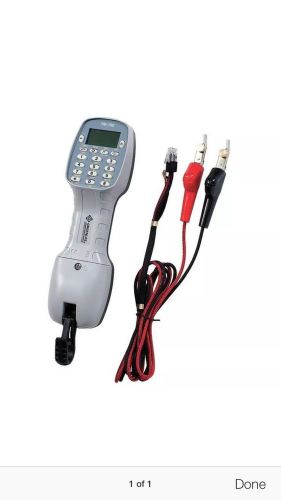 Greenlee tm-700 tele-mate pro telephone test set w/ abn croc clips &amp; rj11 for sale