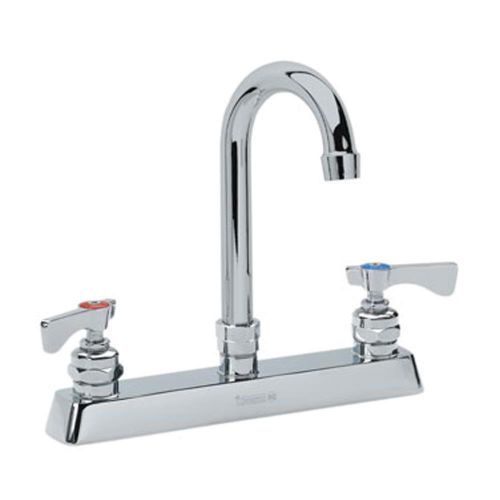 Krowne 15-525L - Royal 8&#034; Center Deck Faucet, 3-1/2&#034; Gooseneck Spout, Low Lead