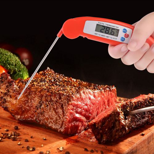 New creative digital cooking food probe meat kitchen bbq selectable thermometer for sale